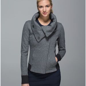 Lululemon Athletica karmacollected jacket heathered grey